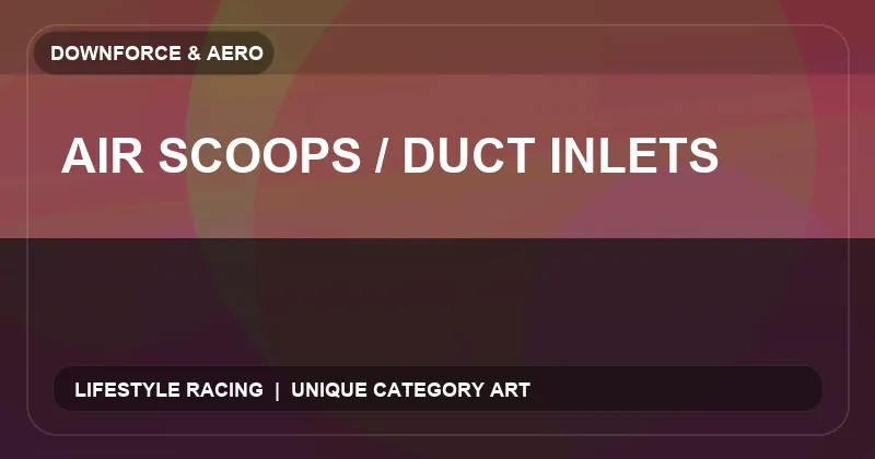Air Scoops / Duct Inlets